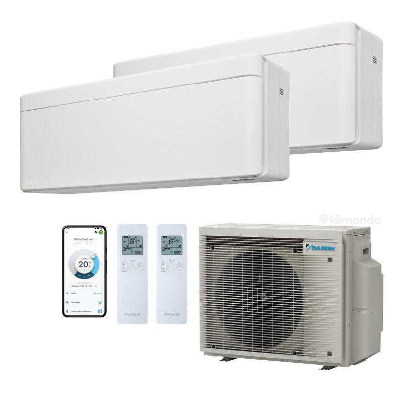 Daikin MultiSplitKlimaanlage Außengerät 4 kW für 2 Innengeräte StylishSerie Klimondo