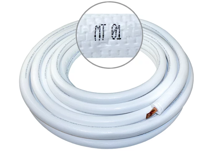 Kupferrohr-Isolierung Für Klimaanlagen - Dreischichtiger Schutz Gegen Frost & Sonne (183x26cm)